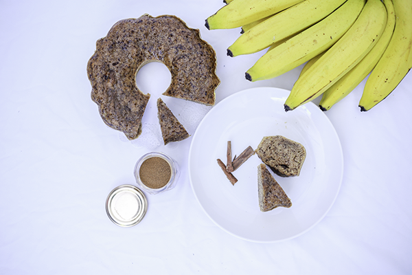 Banana bread ingredients
